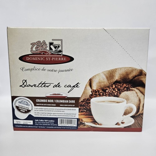 Café Colombien Noir (24 dosettes)